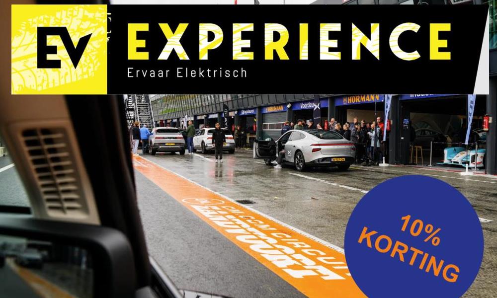 Met korting naar de EV Experience